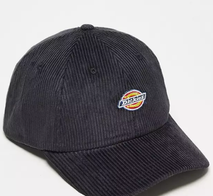 Dickies Hardwick cord cap in black