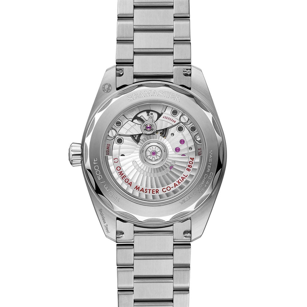 OMEGA Seamaster Railmaster 38mm Grey Dial Steel Bracelet Watch image number 3