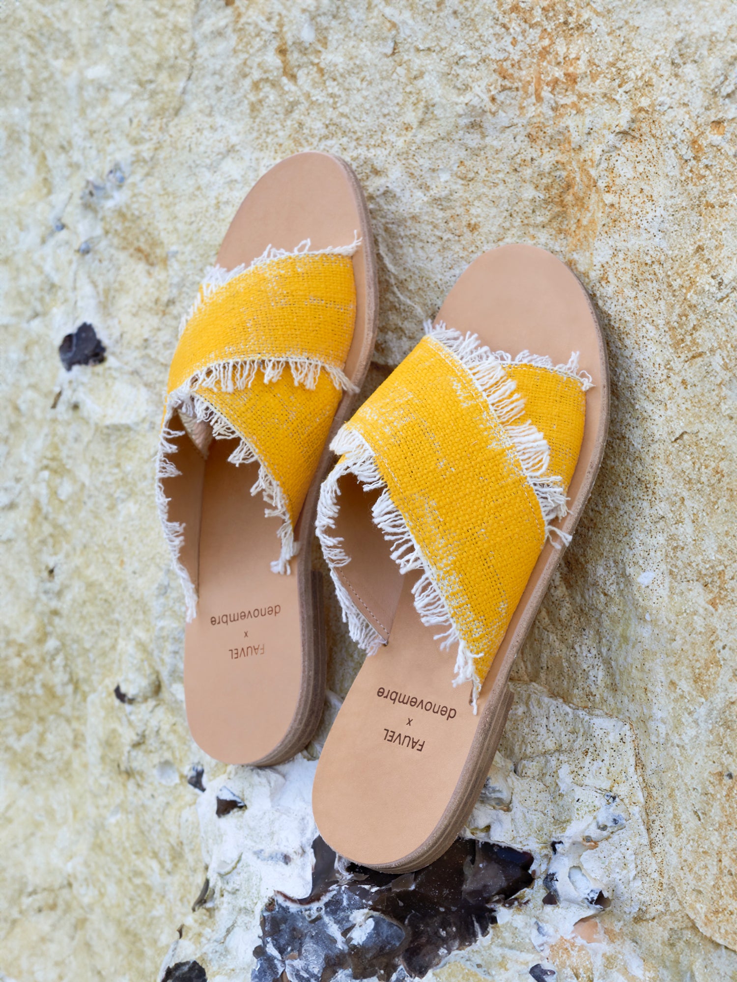 BRUSH YELLOW SANDAL - Image 2