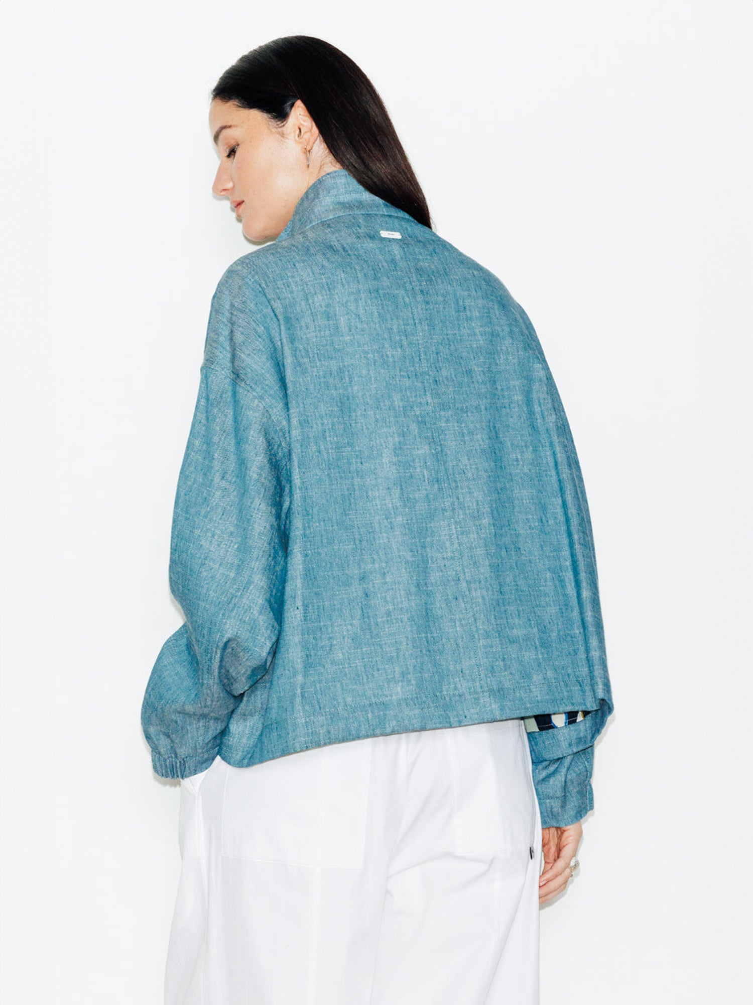 OVERSIZED JACKET BLUE - Image 2