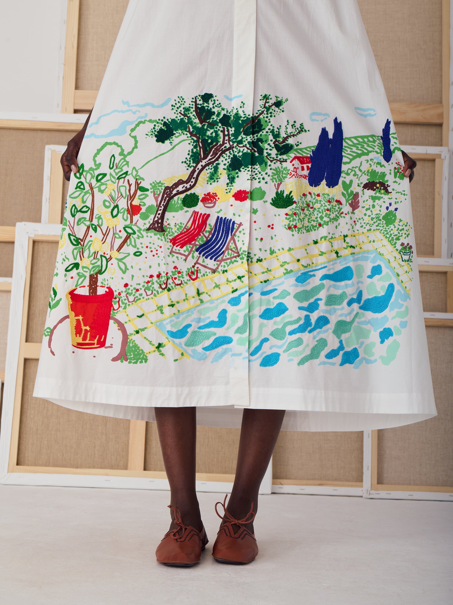 NIKI PRINTED DRESS POOL DAY - Image 5