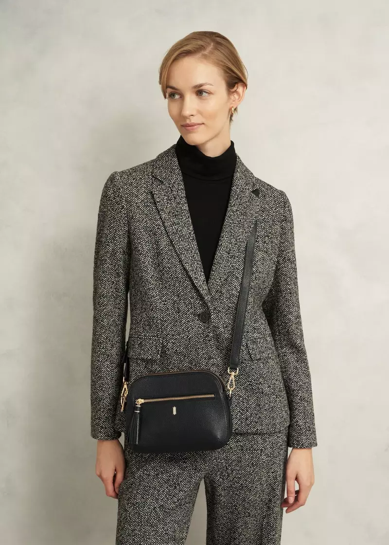 Carlton Crossbody Bag, Black, hi-res