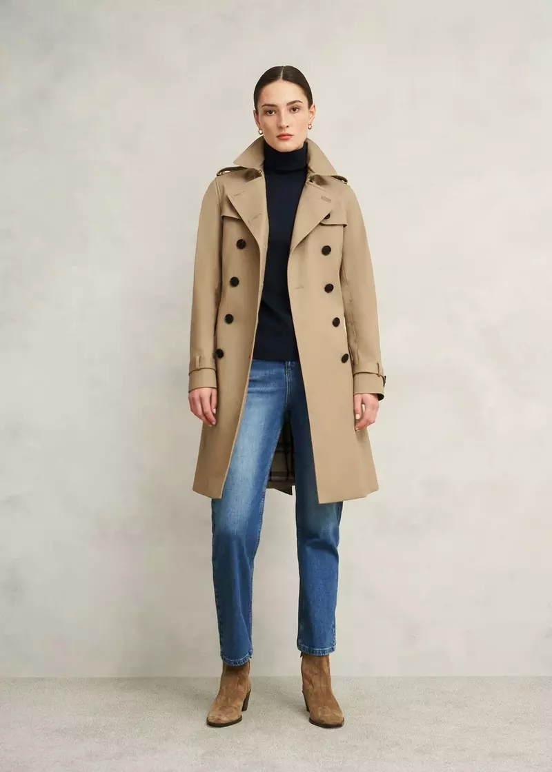 Skylar Trench Coat, Tan, hi-res