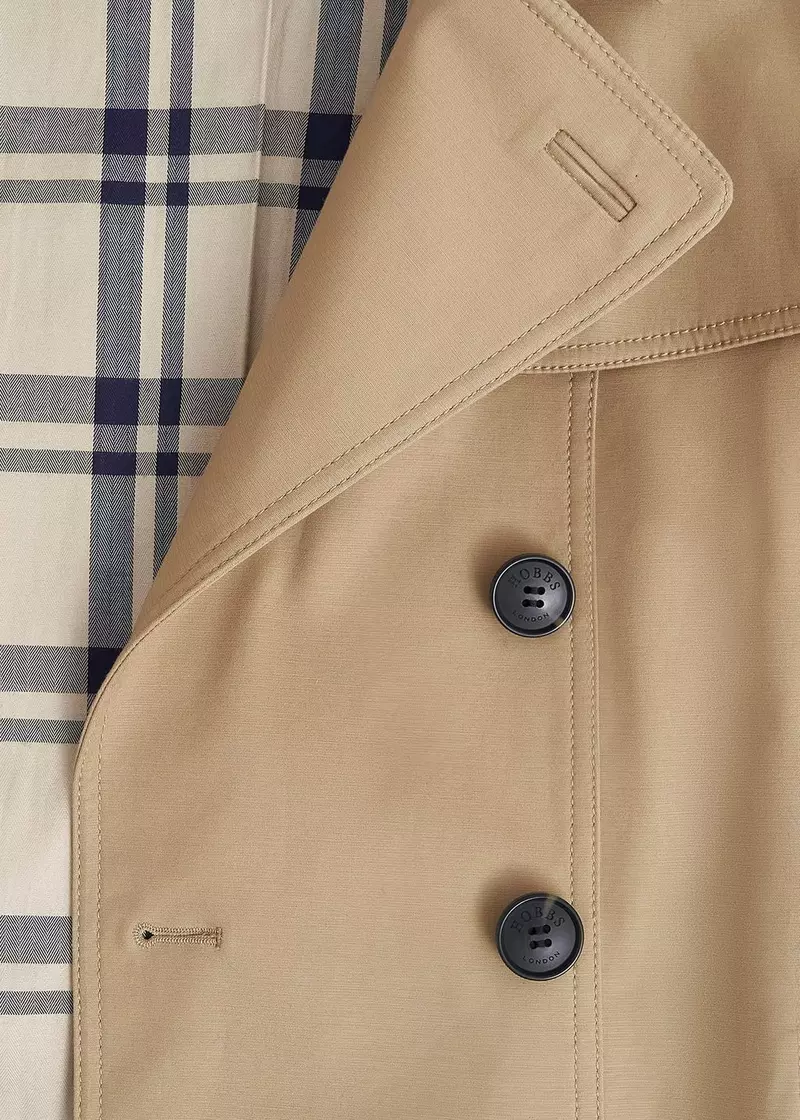 Skylar Trench Coat, Tan, hi-res