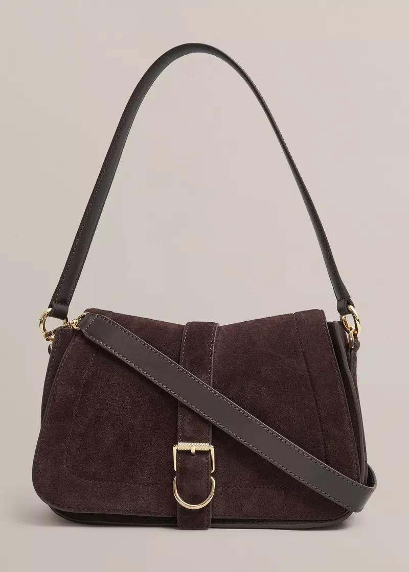 Wren Crossbody Bag, Chocolate Brown, hi-res