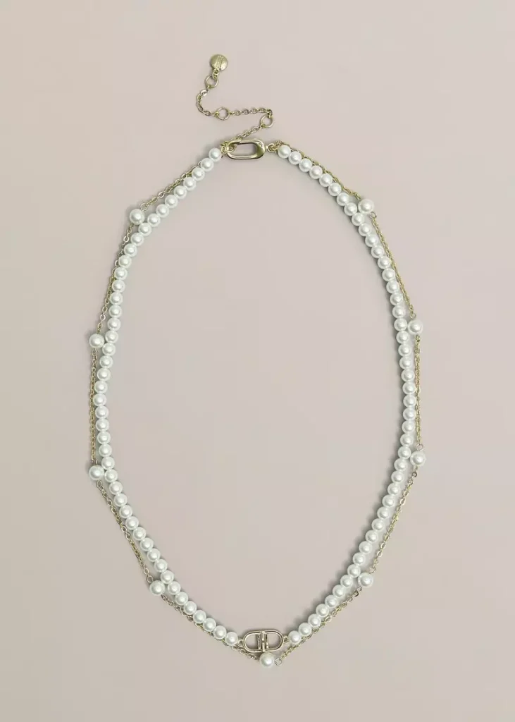 Bette Layered Necklace, Gold, hi-res