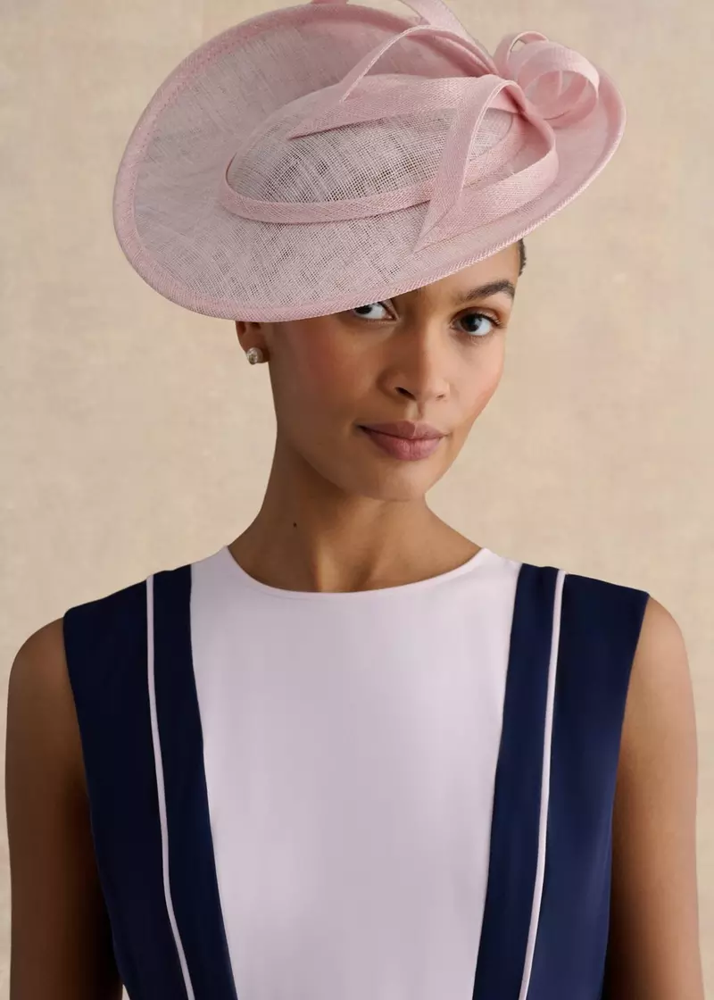 Lorraine Fascinator, Pale Pink, hi-res