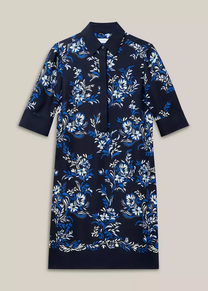 Marciella Dress, Navy Multi, hi-res