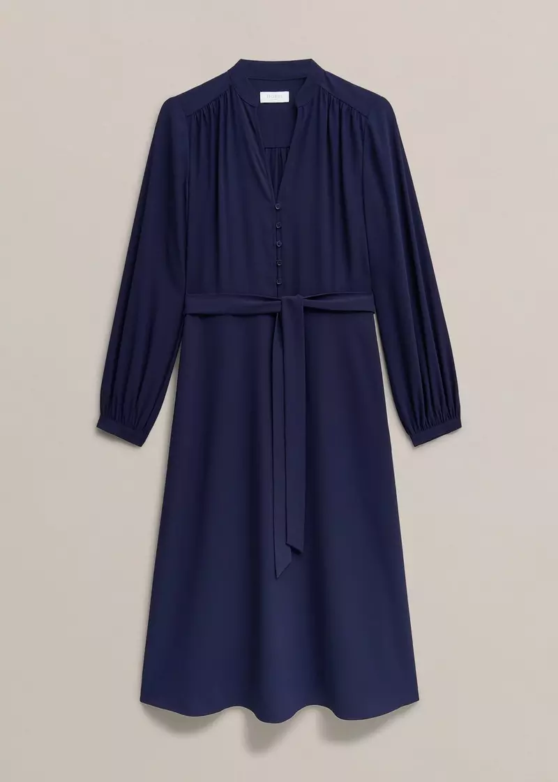 Lettie Dress, Midnight Navy, hi-res