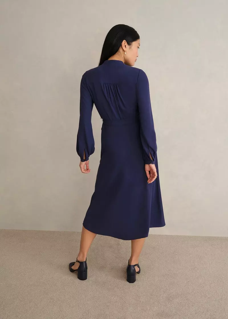 Lettie Dress, Midnight Navy, hi-res