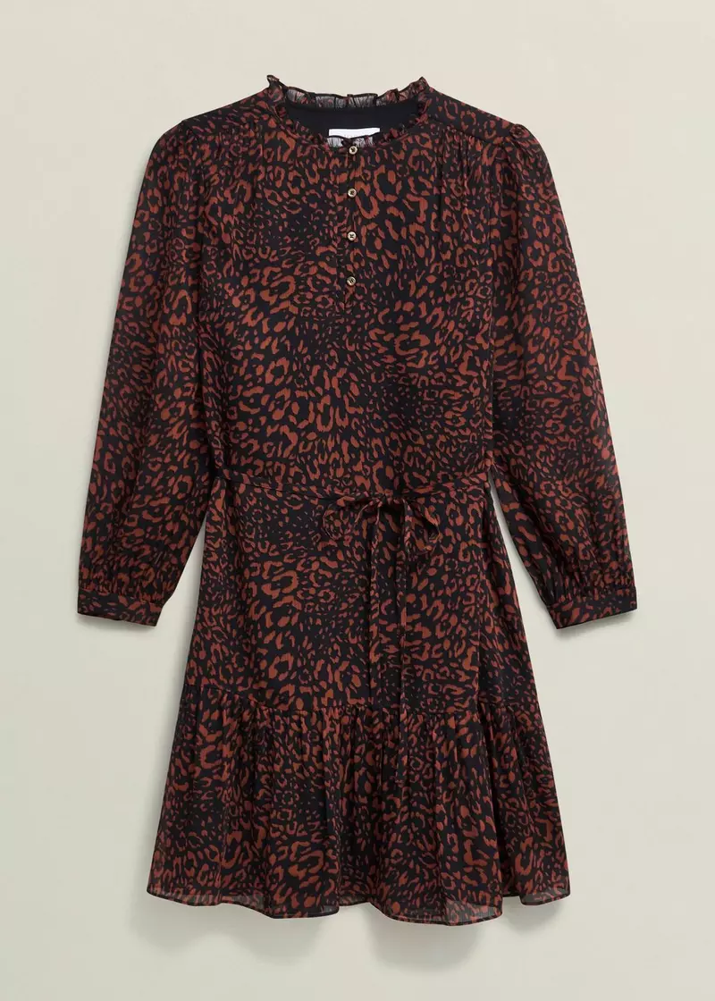 Monikah Dress, Black Copper, hi-res