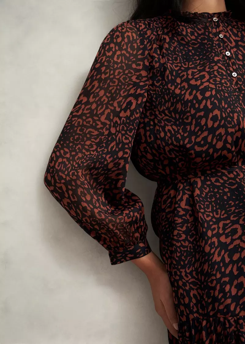 Monikah Dress, Black Copper, hi-res