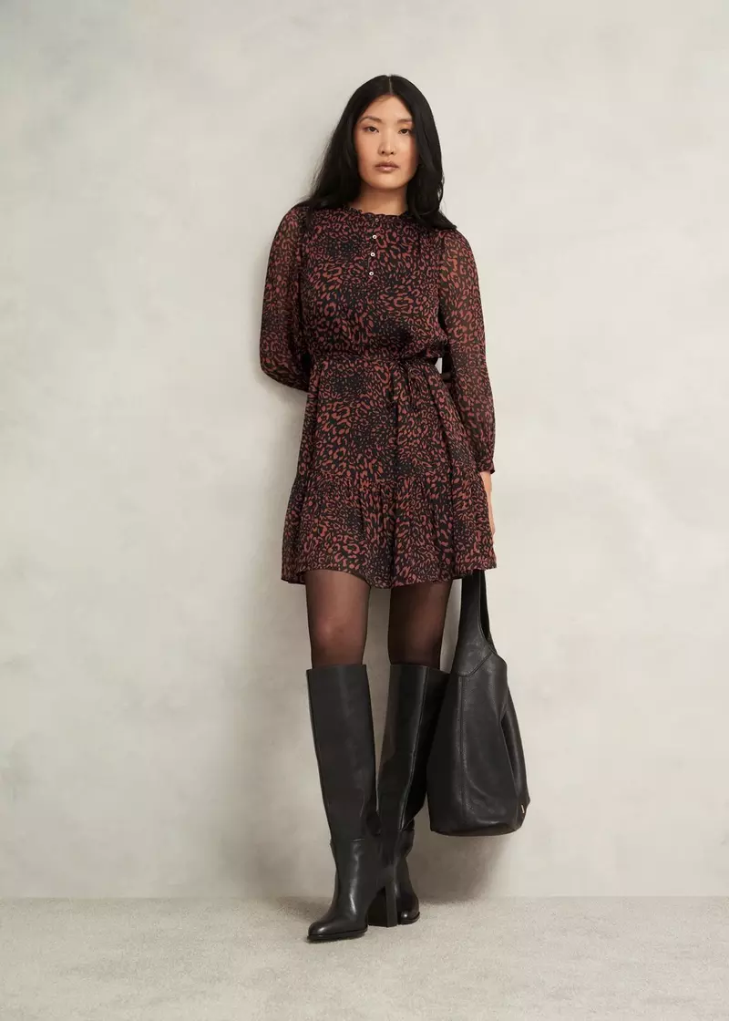 Monikah Dress, Black Copper, hi-res