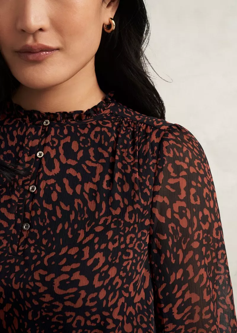 Monikah Dress, Black Copper, hi-res