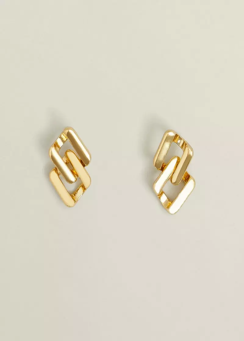 Prue Earrings, Gold, hi-res