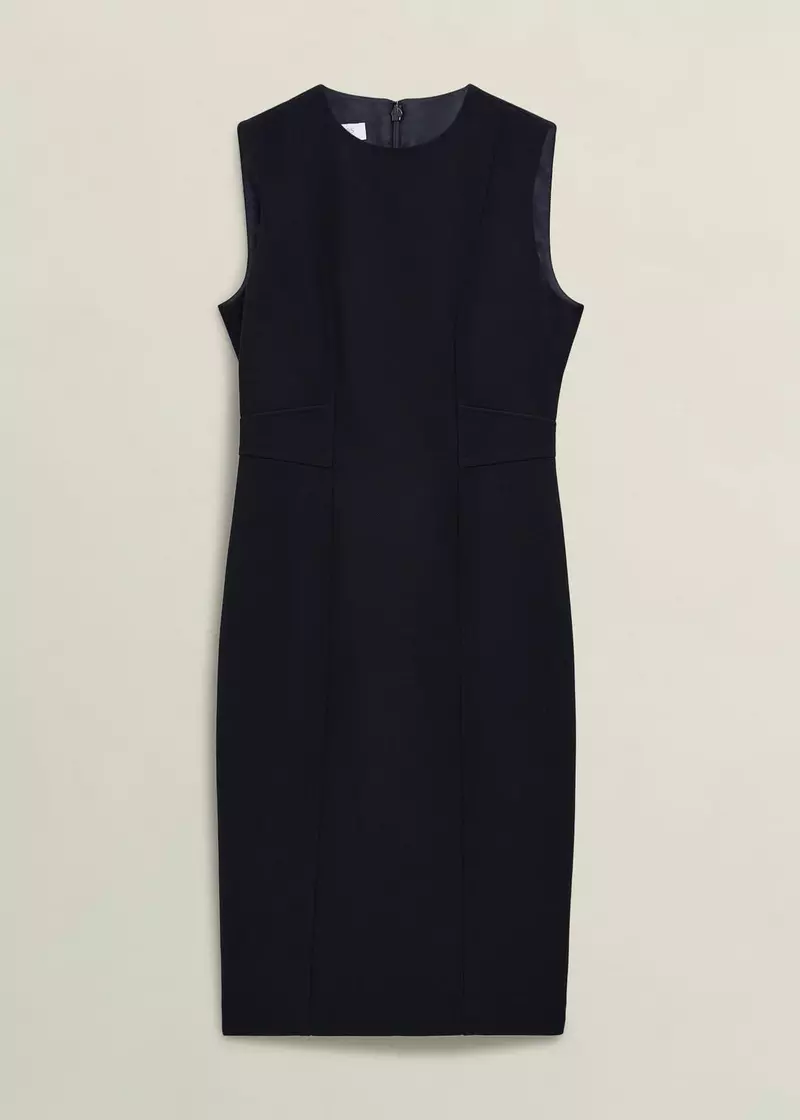 Ivy Dress, Navy, hi-res