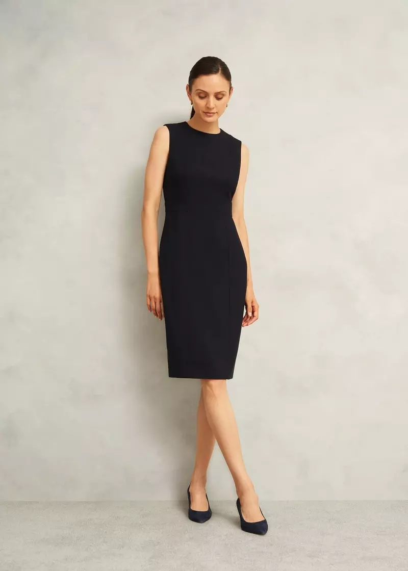Ivy Dress, Navy, hi-res
