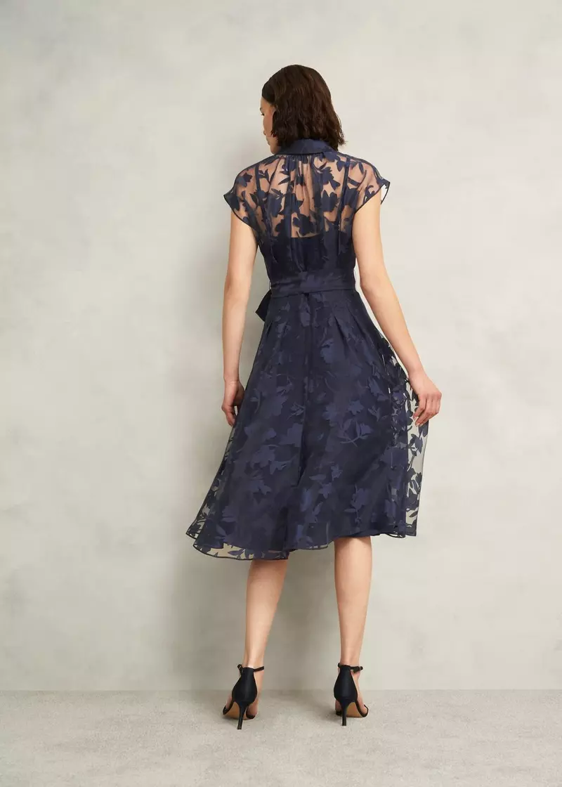 Tess Shirt Dress, Midnight Navy, hi-res