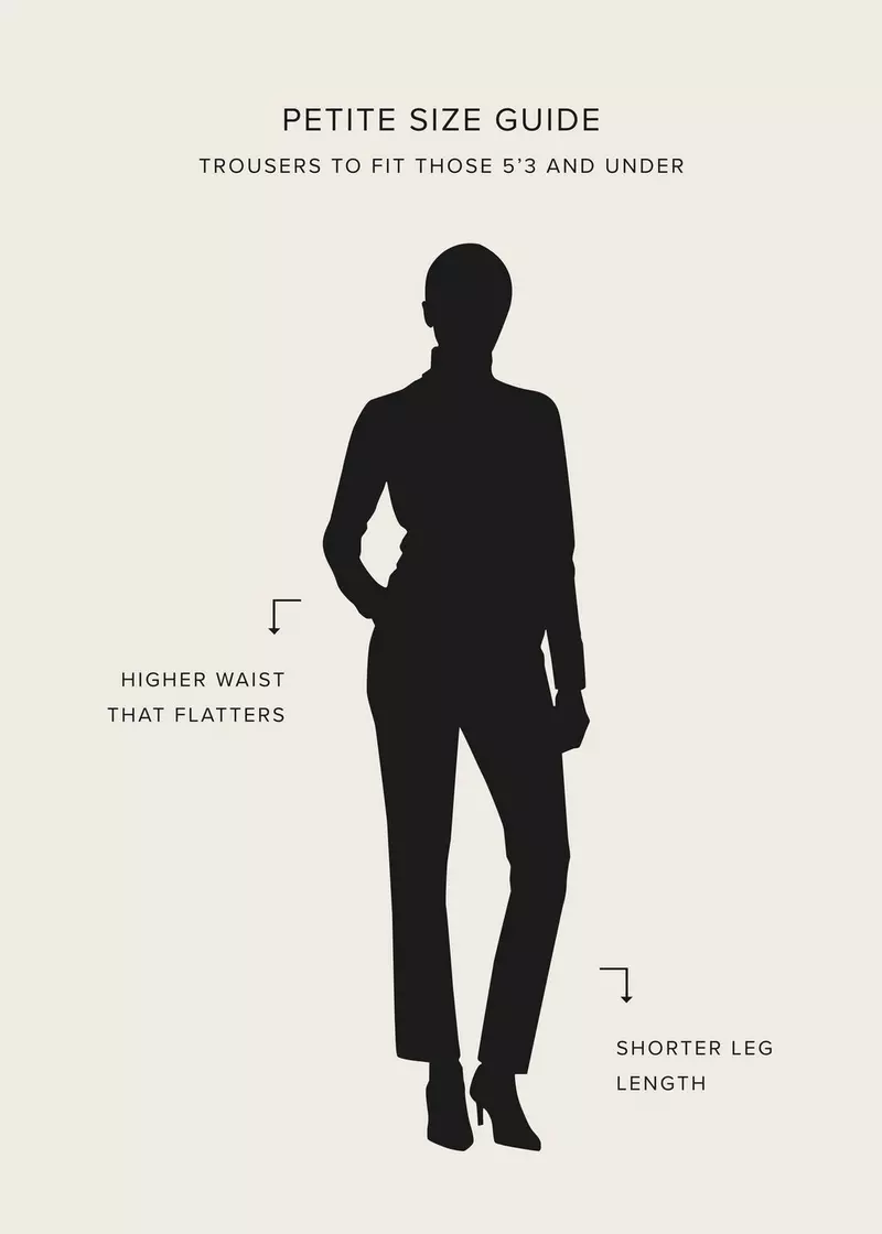 Petite Mel Wide Trousers, Navy, hi-res