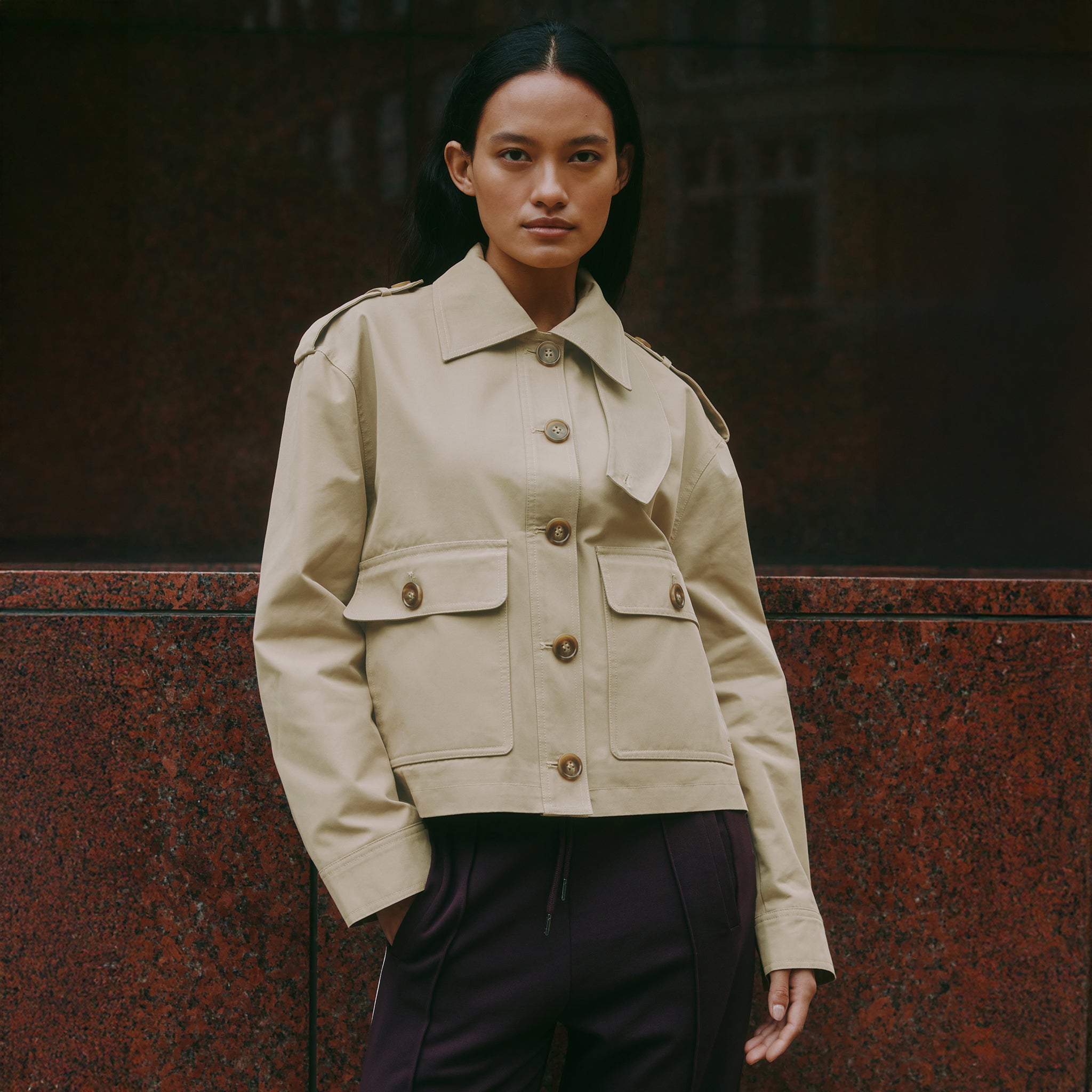 Short Trench Jacket - Image 8
