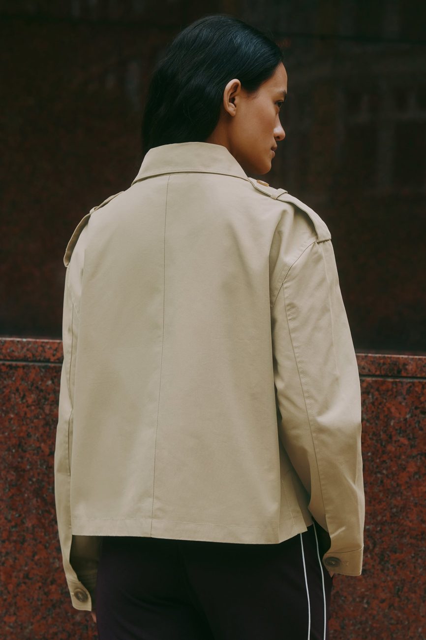 Short Trench Jacket
