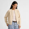 Cream Knitted Bomber - Image 9