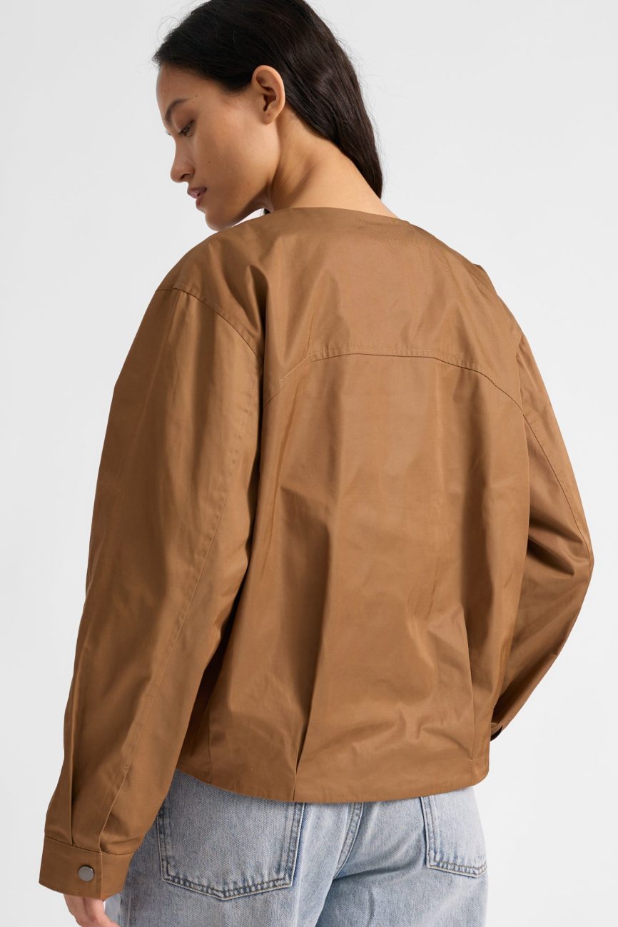 Pleat Hem Jacket